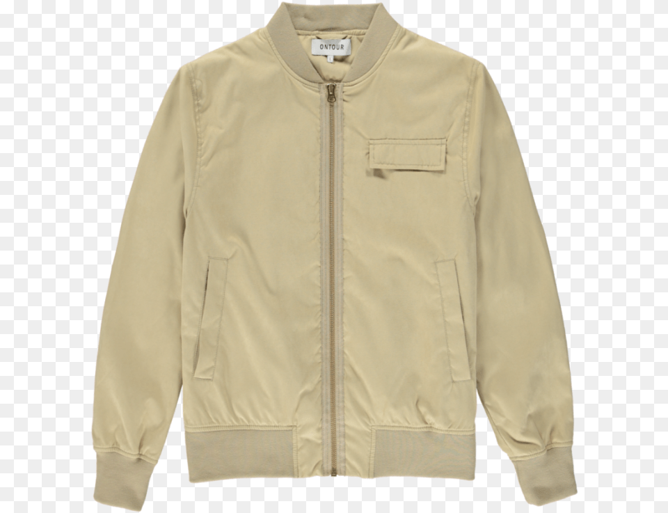 Ontour Bombay Jacket Zipper, Clothing, Coat, Shirt, Khaki Free Png Download