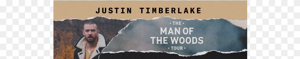 Ontours Y Tait Paris Justin Timberlake Man Of The Woods Tour, Book, Publication, Adult, Male Png Image