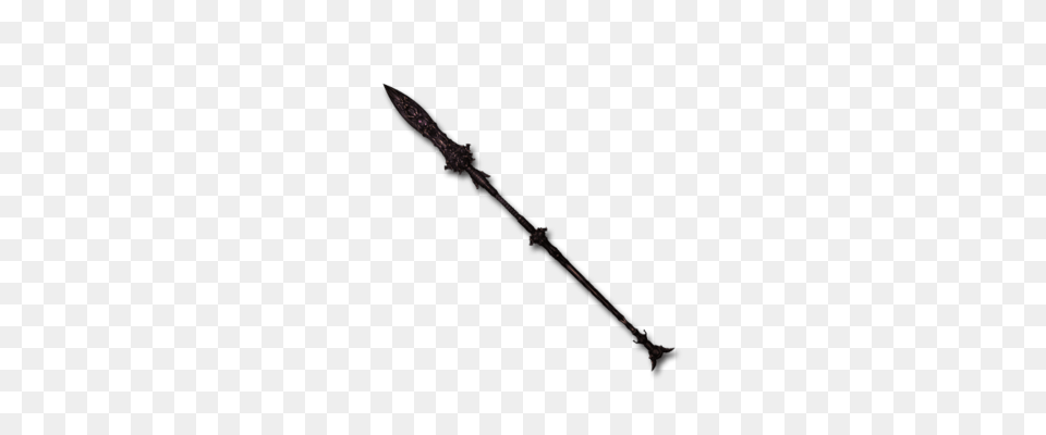 Onyx Lance Relic, Spear, Sword, Weapon, Blade Free Transparent Png