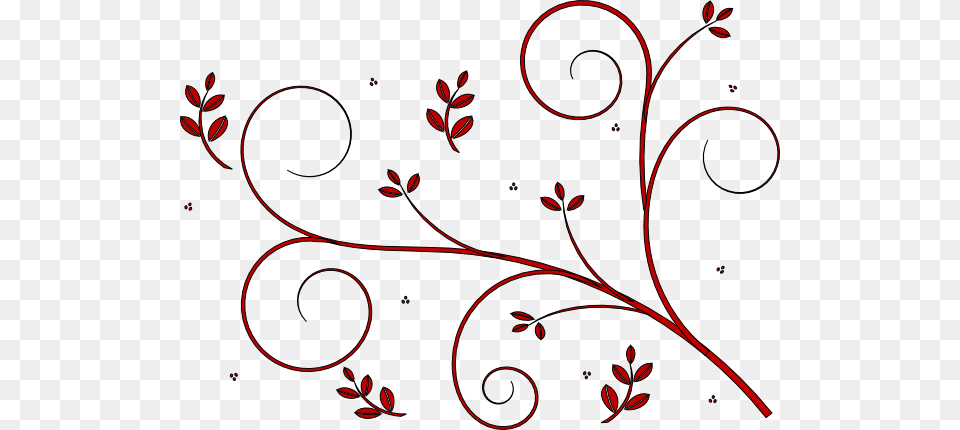 Oo Reddd Red Floral Vector, Art, Floral Design, Graphics, Pattern Free Png Download