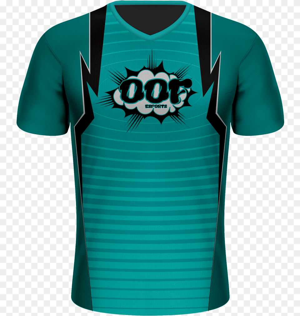Oof Jersey Short Sleeve, Clothing, Shirt, T-shirt, Person Free Png