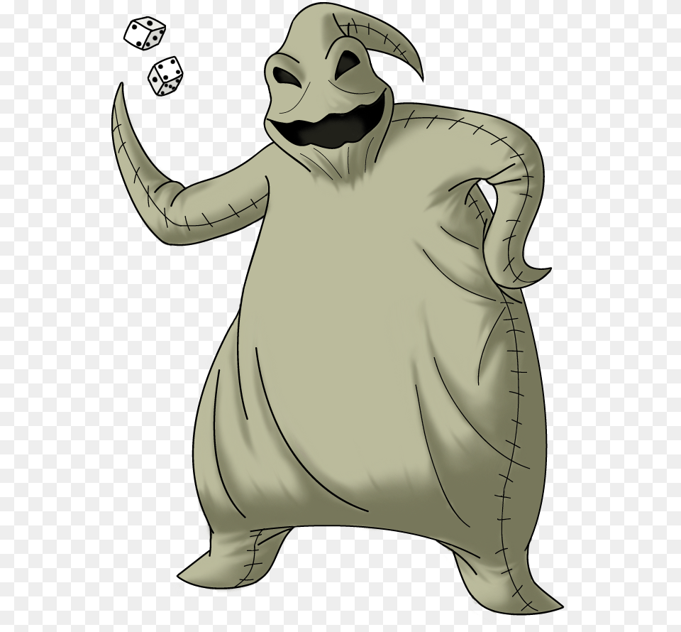 Oogie Boogie Is To Tim Burton And Touchstone Pictures Nightmare Before Christmas Characters Oogie Boogie, Adult, Female, Person, Woman Free Png