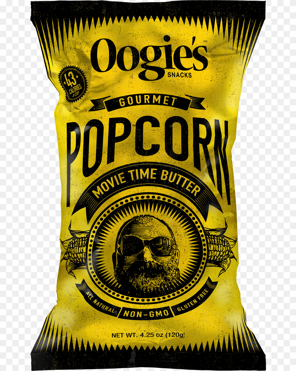 Oogie S Movie Time Butter Gourmet Popcorn Oogie39s Popcorn, Alcohol, Beer, Beverage, Adult Png