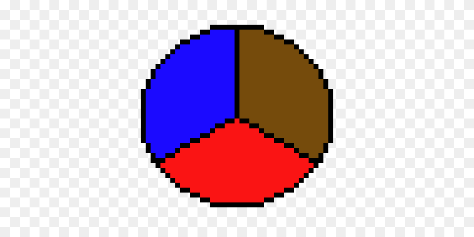 Ooh Perfect Circle Of Three Pixel Art Maker, Chart, Dynamite, Pie Chart, Weapon Free Png