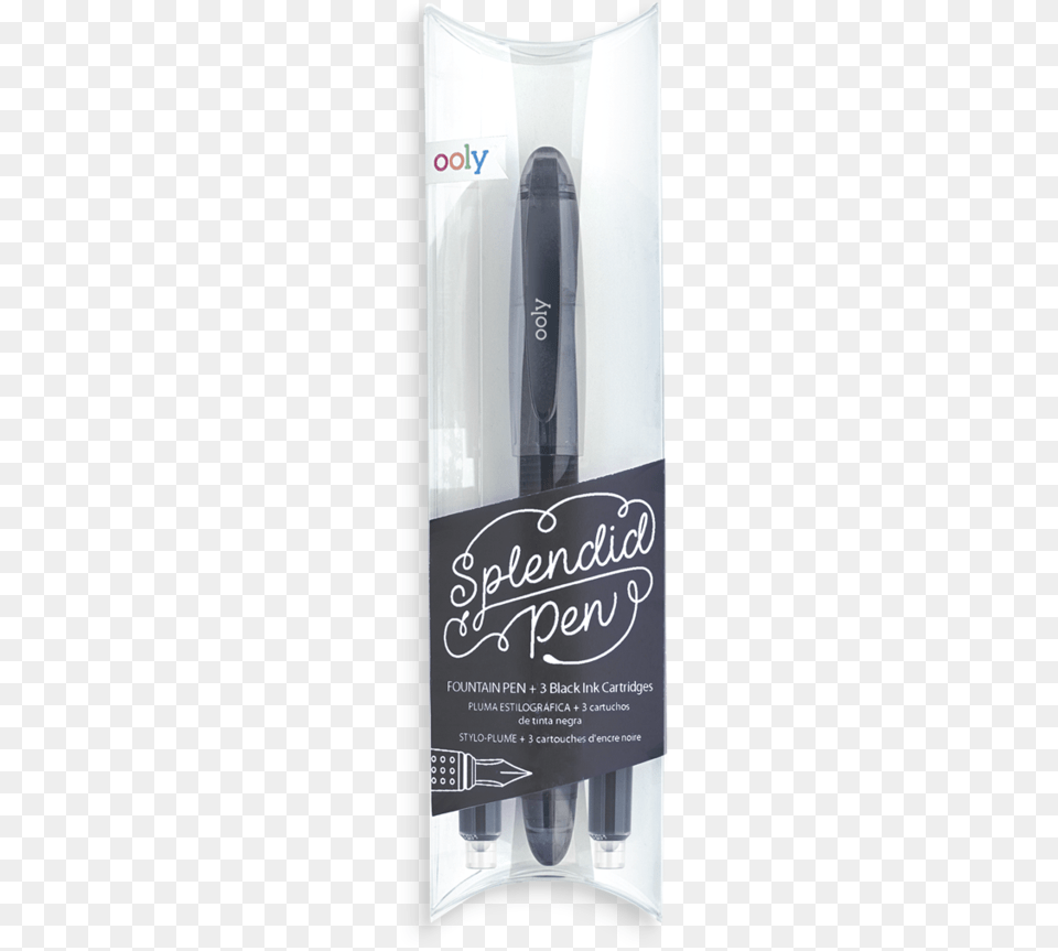 Ooly Fountain Pen, Cutlery, Blackboard, Bottle, Brush Free Png Download