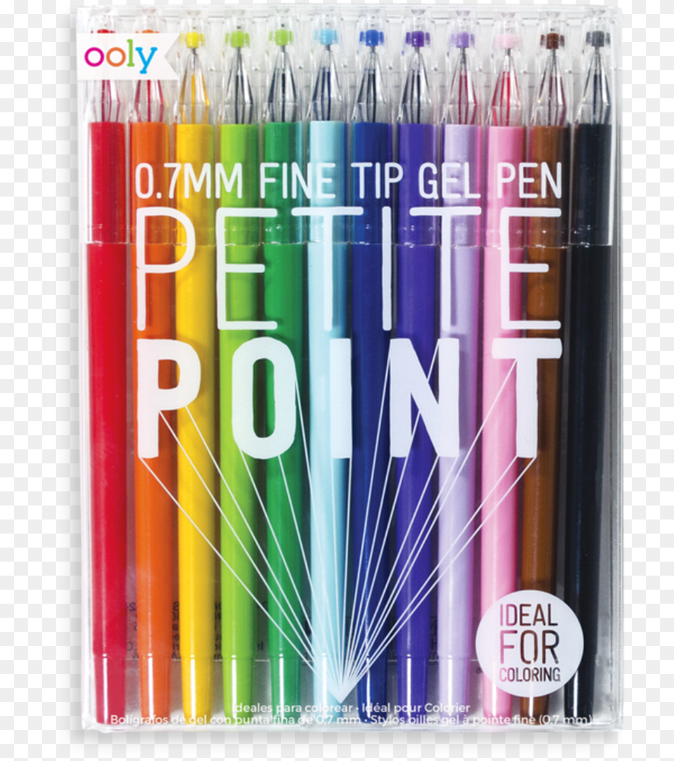 Ooly Petite Point Colored Gel Pens Cienkopisy Brokatowe, Pen Free Png