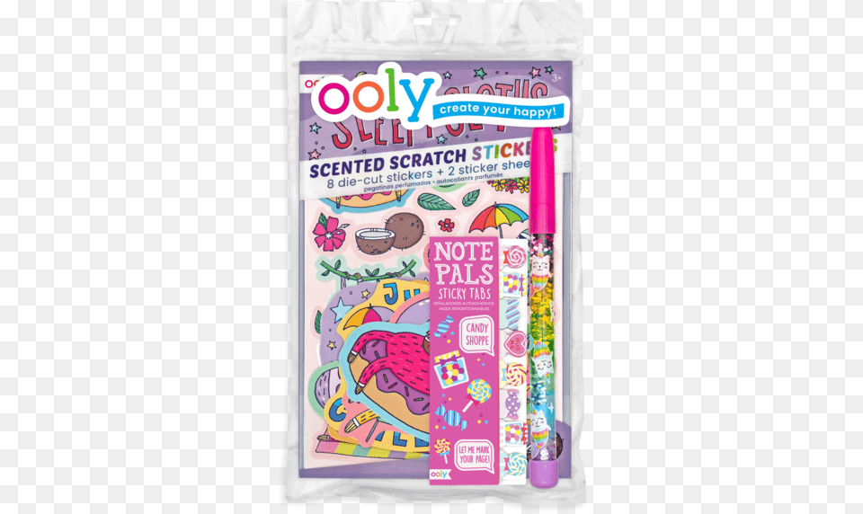 Ooly Scented Stickers Free Transparent Png
