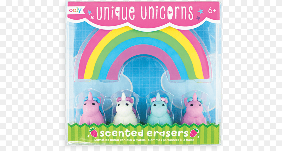 Ooly Unique Unicorns Scented Erasers Free Png Download