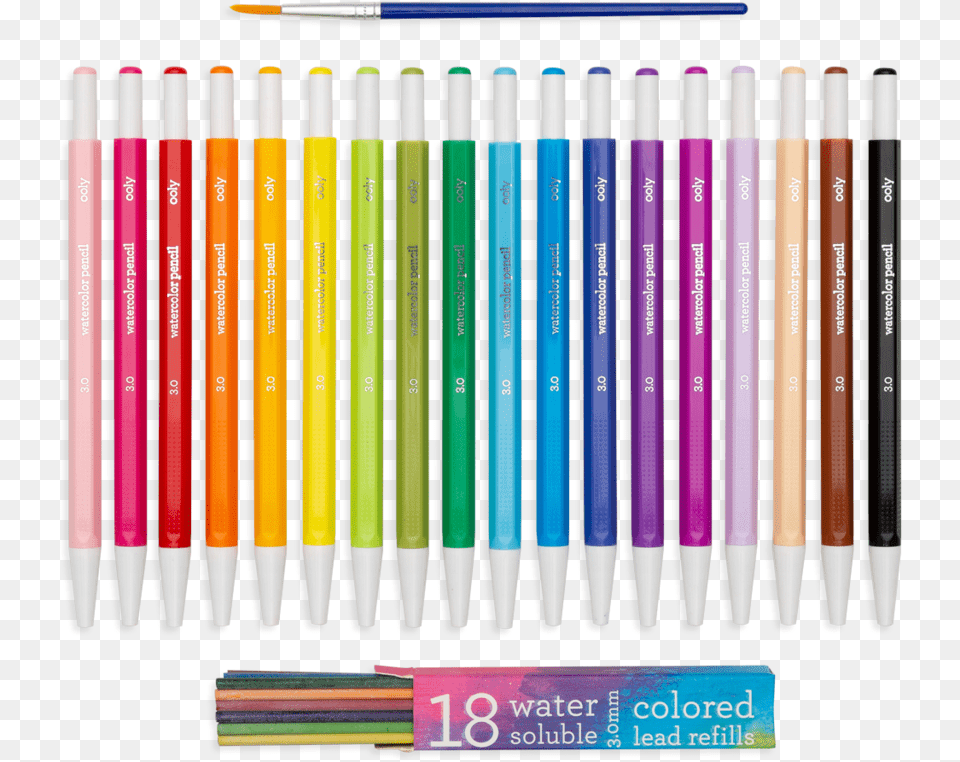 Ooly Watercolor Pencils, Pen, Pencil Free Png Download