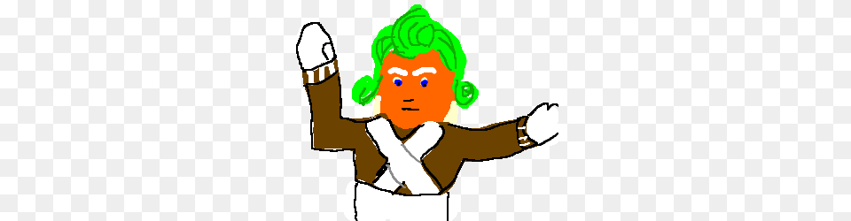 Oompa Loompa Drawing, Baby, Person, Face, Head Free Png Download
