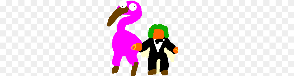 Oompa Loompa Marries Flamingo, Baby, Person, Face, Head Free Png Download