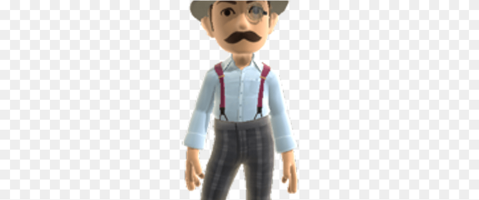 Oompa Loompa Xbox 360 Avatar, Accessories, Clothing, Suspenders, Person Free Png