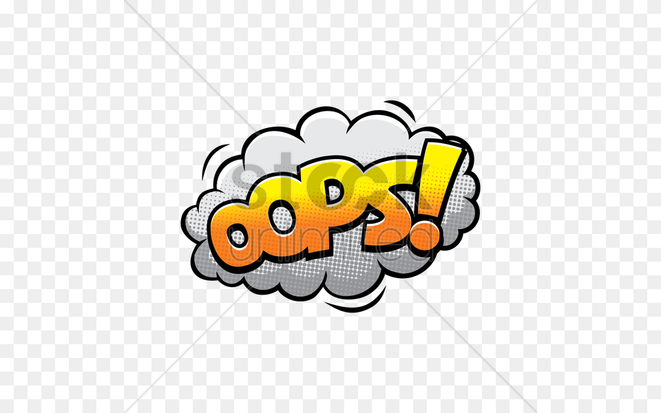 Oops Comic Speech Vector, Body Part, Hand, Person Free Png Download