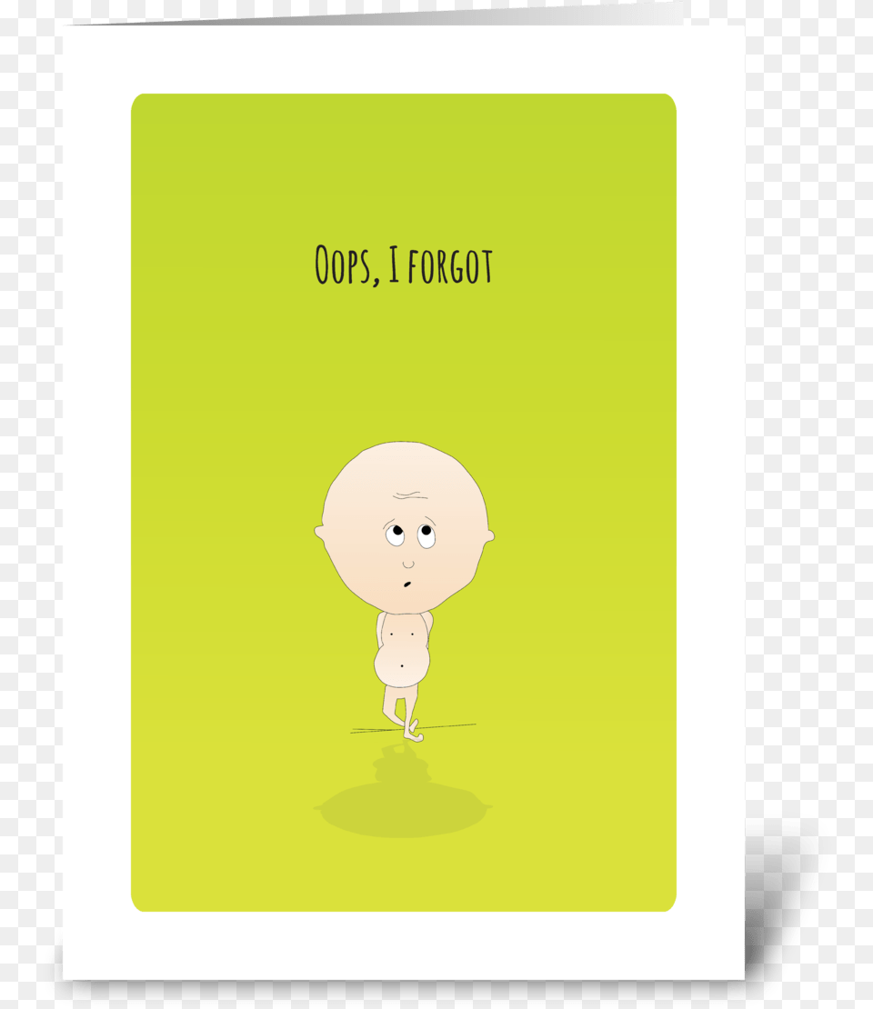 Oops Greeting Card Ll Miss You Lots, Book, Publication, Baby, Person Free Transparent Png
