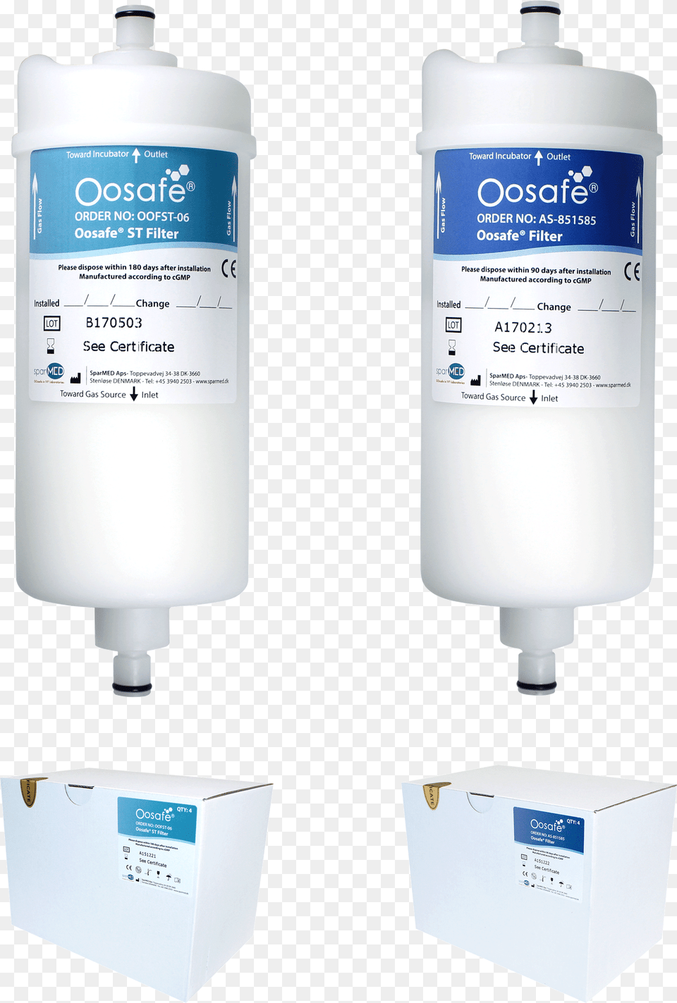 Oosafe Filter, Cylinder, Bottle, Shaker, Box Free Png Download