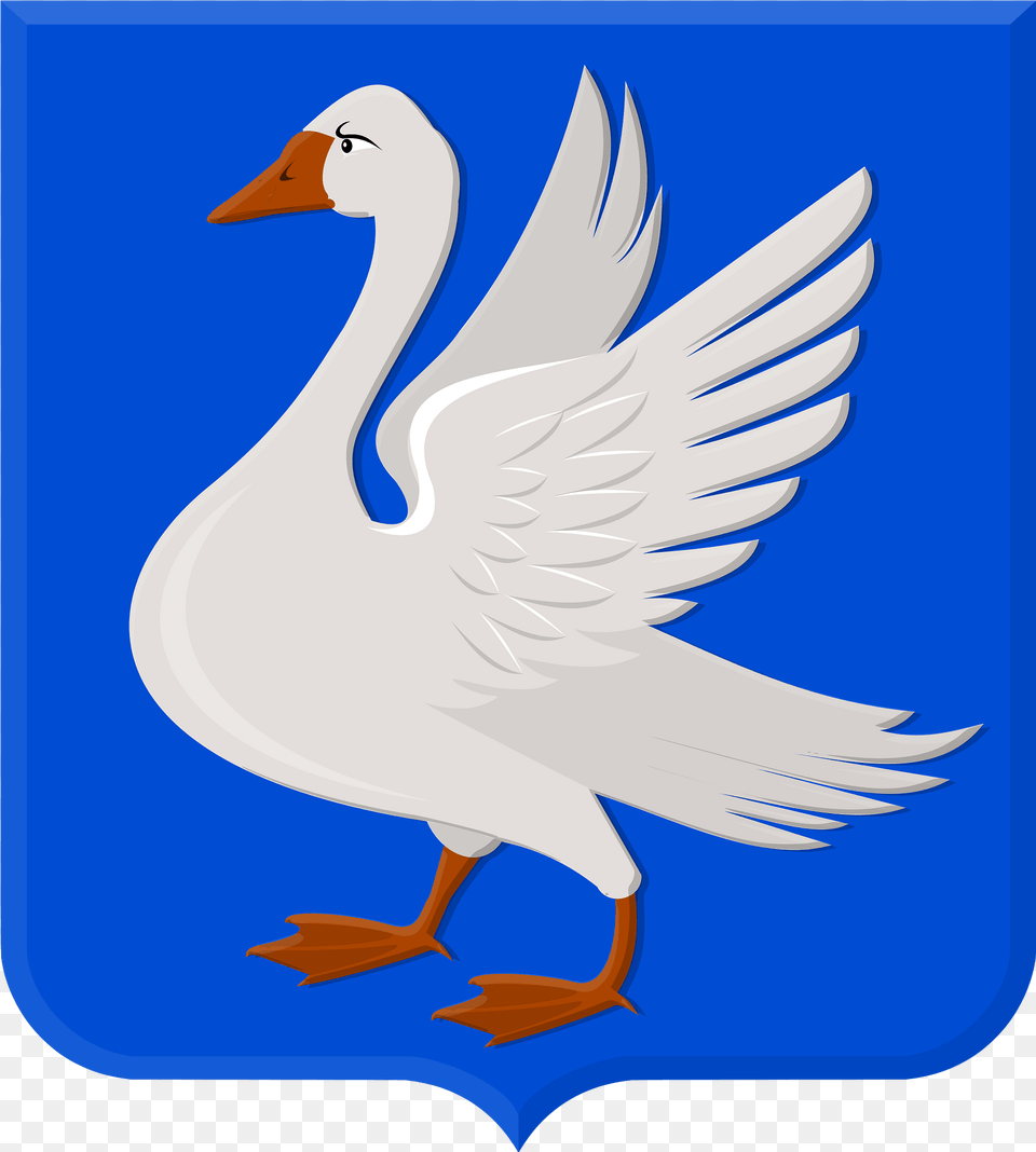 Oosterstein Wapen Clipart, Animal, Bird, Goose, Waterfowl Free Png Download