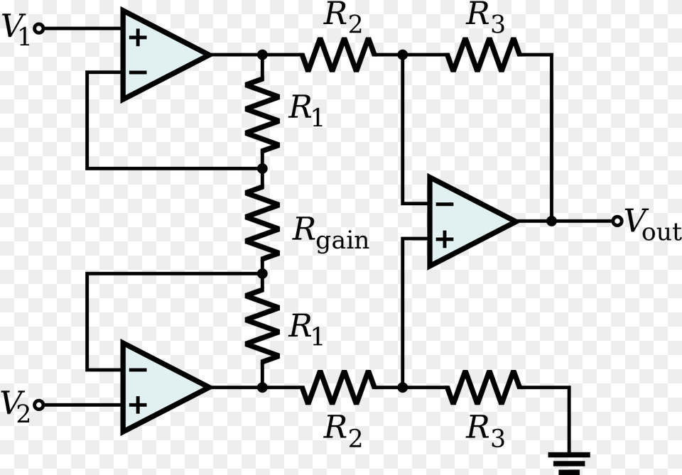 Op Amp Instrumentation Amplifier Relaxation Oscillator Using Op Amp, Triangle Free Png