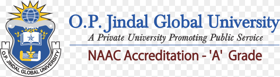 Op Jindal Global University Logo, Symbol, Badge Png