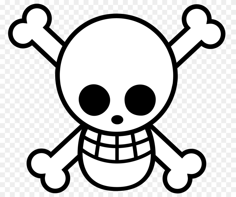 Op Jolly Roger White, Animal, Bear, Mammal, Stencil Free Png