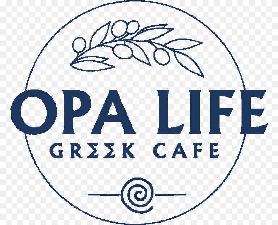 Opa Life Greek Cafe Logo, Machine, Wheel Free Transparent Png