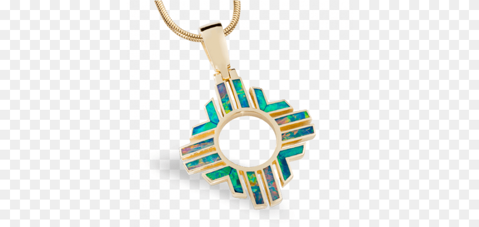 Opal Large Zia Pendant Solid, Accessories, Jewelry, Necklace Free Png