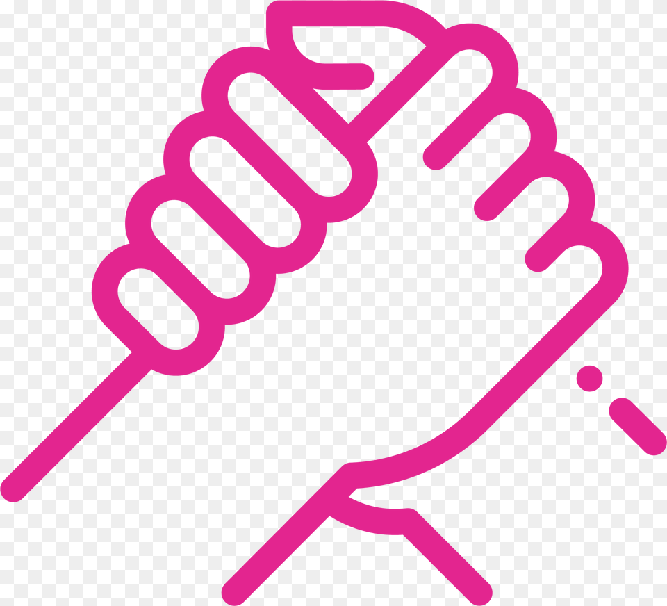 Opal Sisterhood Of Love Icon In Pink For Unbreakable Icono Respeto, Body Part, Hand, Person, Fist Free Transparent Png