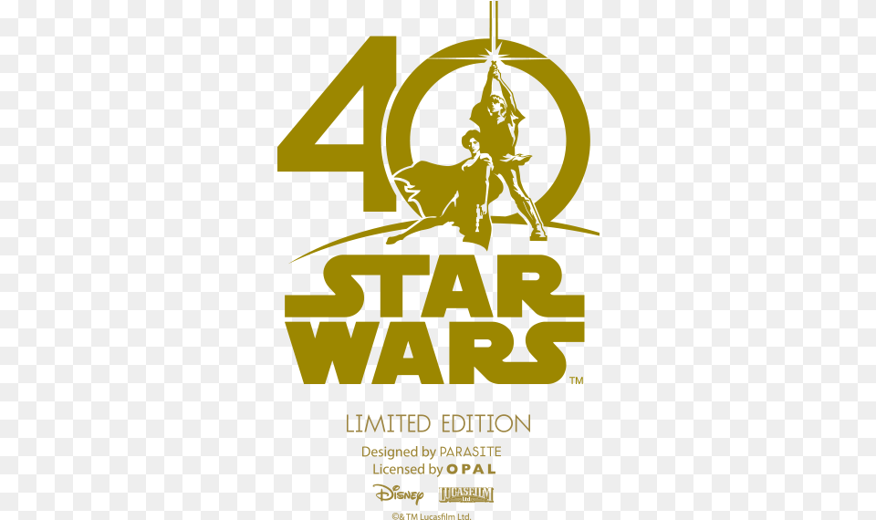 Opal The Star Wars Fortieth Anniversary Sunglasses 40 Years Star Wars, Advertisement, Poster, Person Free Png