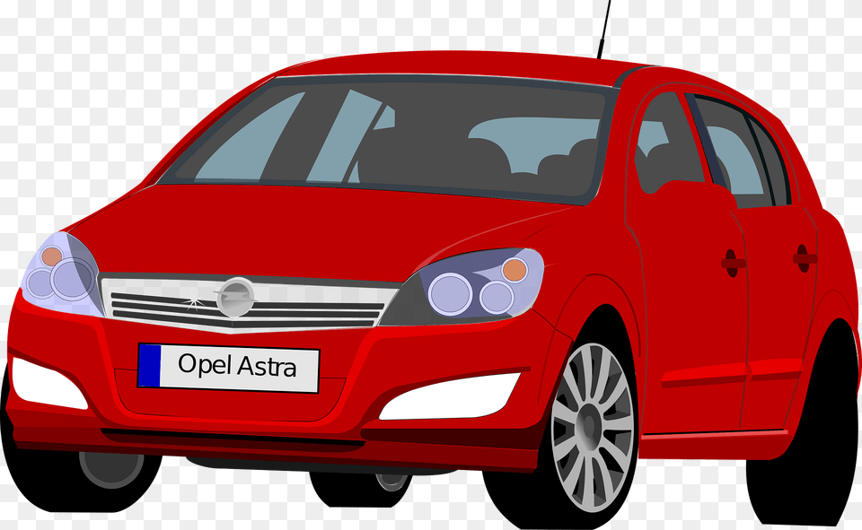 Opel Astra Clipart, Car, Vehicle, Sedan, Transportation Free Transparent Png