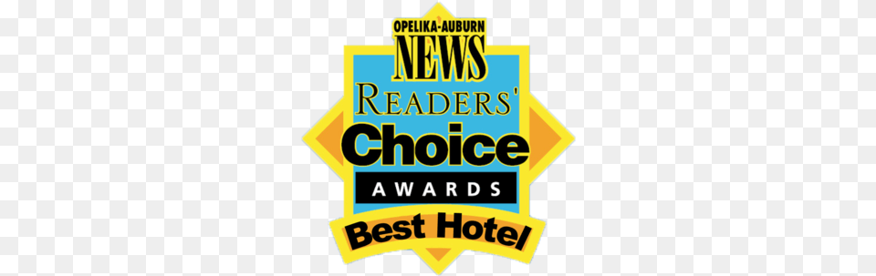 Opelika Auburn News Readers Choice Awards Best Hotel Opelika Auburn News, Logo, Scoreboard, Advertisement, Badge Png Image