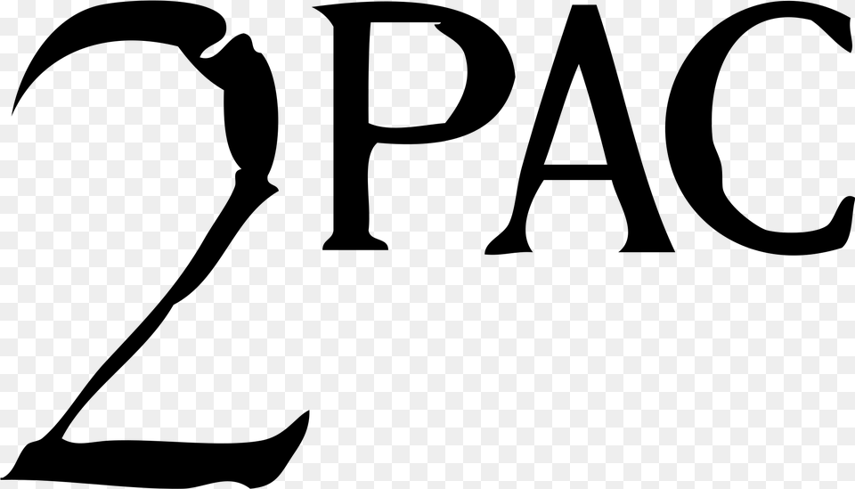 Open 2pac Logo, Gray Free Transparent Png