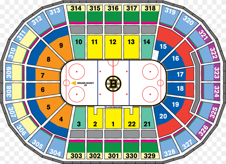 Open A Larger View Of The Seating Chart Bruins Stadium, Scoreboard Free Png Download