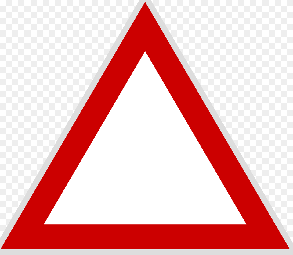 Open Achtung Symbol, Sign, Triangle, Road Sign Free Transparent Png