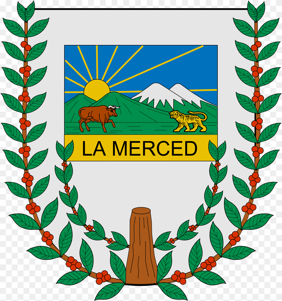 Open Alcaldia De La Merced Caldas, Emblem, Symbol, Leaf, Plant Png Image