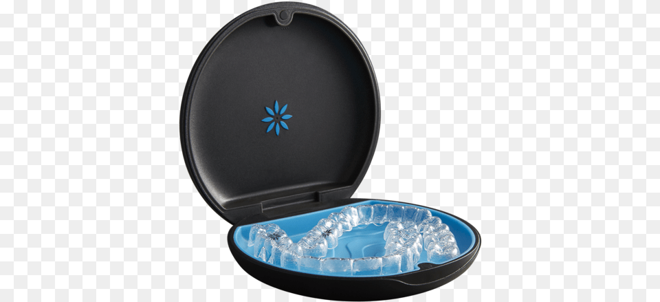 Open Aligner Case With Invisalign Aligners 1 10 2019 Electronics, Hot Tub, Tub, Accessories Png Image
