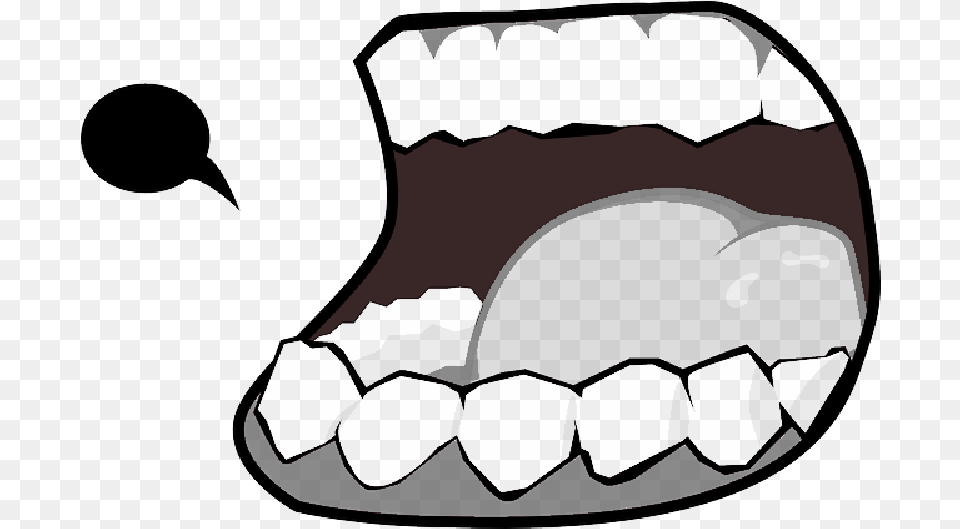 Open Angry Cartoon Lips Big Mouth Funny Cartoon Mouth Yelling, Body Part, Person, Teeth Free Transparent Png