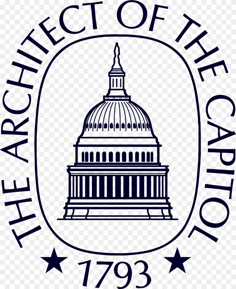 Open Architect Of The Capitol Logo, Architecture, Building, Symbol Free Png