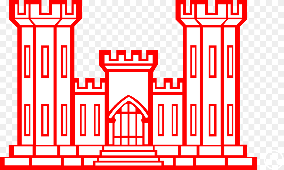 Open Army Combat Engineer Castle, Arch, Architecture, Scoreboard, Building Free Transparent Png