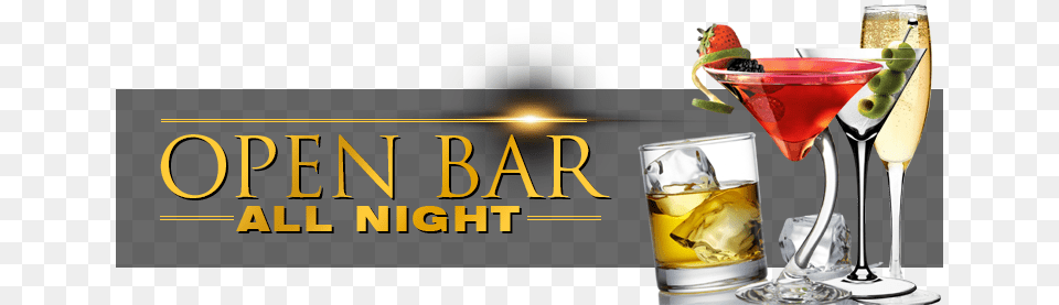 Open Bar New Year Eve Party Pit Chtobi Brosit Pit Book, Alcohol, Beverage, Cocktail, Glass Png Image