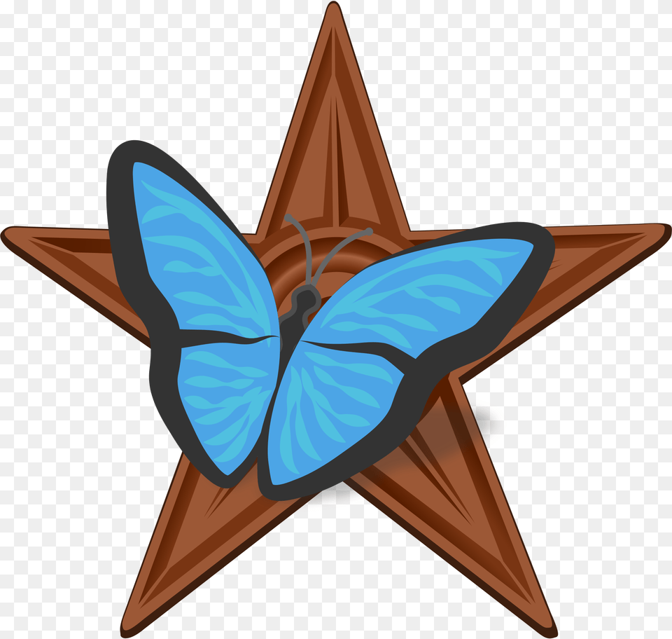 Open Barnstar, Star Symbol, Symbol, Aircraft, Airplane Free Transparent Png
