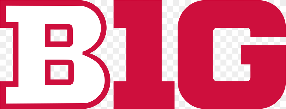 Open Big Ten Logo Rutgers, Text, Number, Symbol, First Aid Free Transparent Png