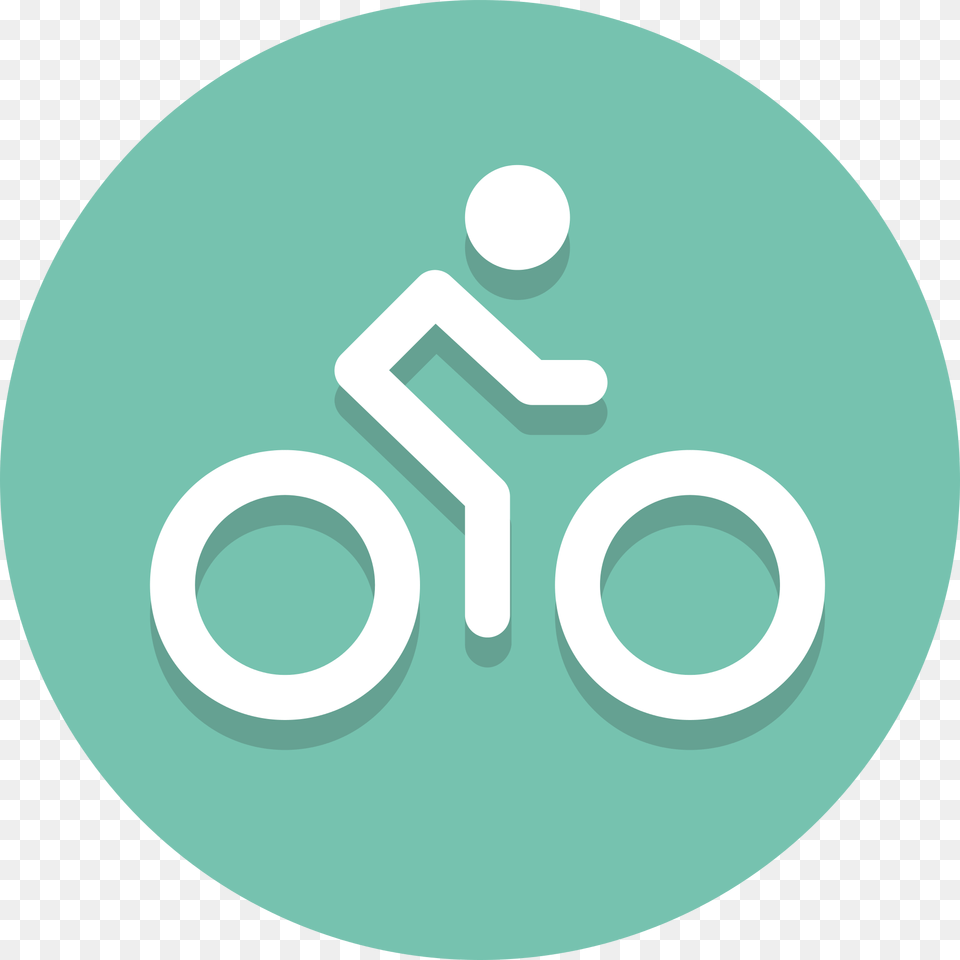 Open Biker Icon, Symbol, Sign, Disk, Text Png Image