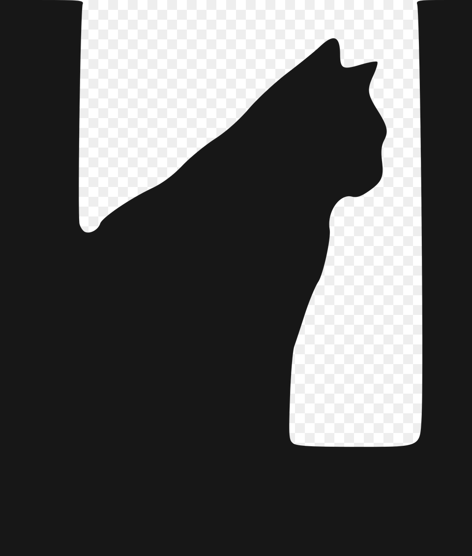 Open Black Cat, Lighting, Silhouette, Clothing, Hat Png Image