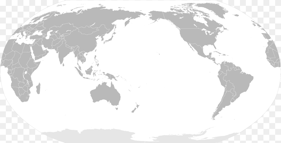 Open Blank World Map Subdivision, Astronomy, Outer Space, Planet Free Png Download