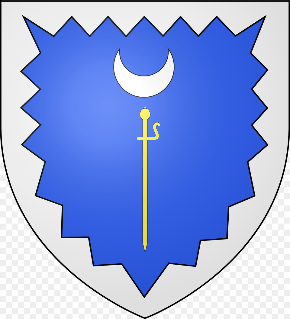 Open Blason De Saint Pierre Cantal, Armor, Shield Png Image