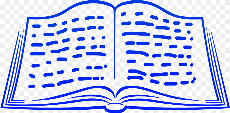 Open Blue Book Free Png