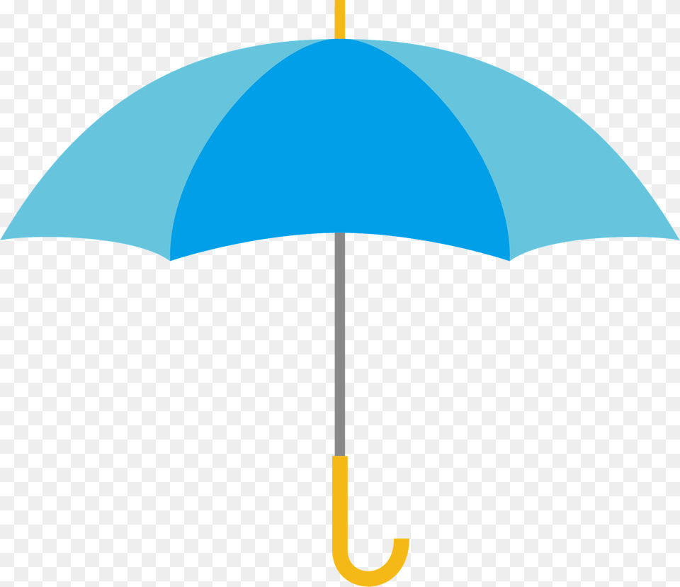 Open Blue Umbrella Clipart, Canopy Png Image