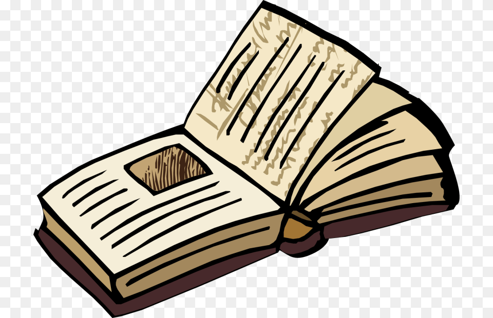 Open Book Clipart, Person, Publication, Reading, Page Free Png Download