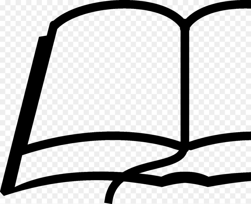 Open Book Clipart Download Open Bible Clipart, Stencil Png Image