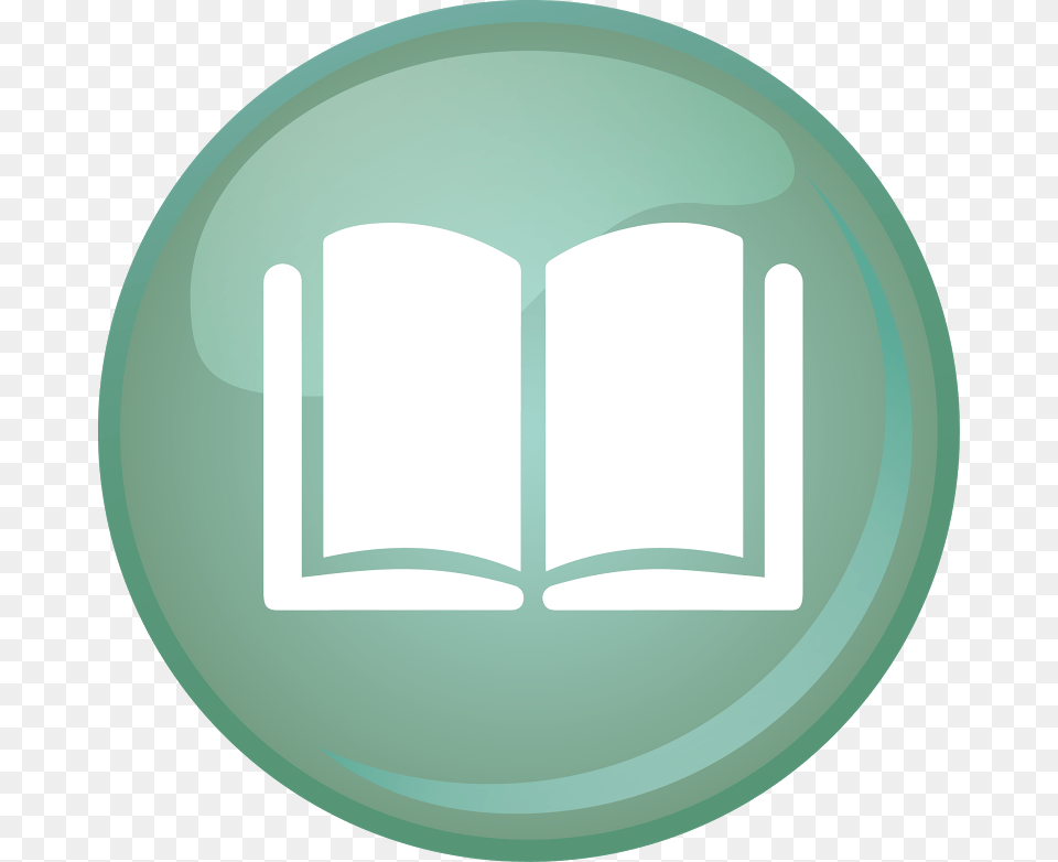 Open Book Icon Circle, Disk, Light Free Transparent Png