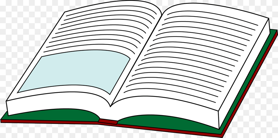 Open Book In Clipart Of Winging, Page, Person, Publication, Reading Png